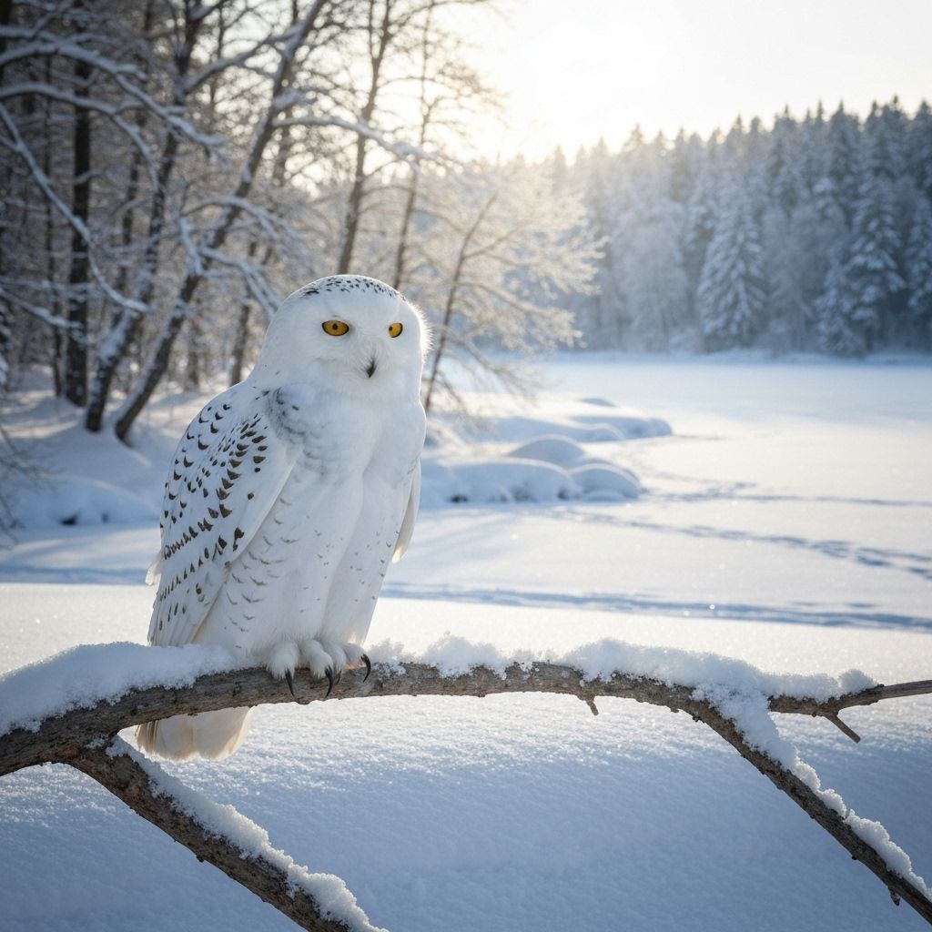 Luna the Snowy Owl